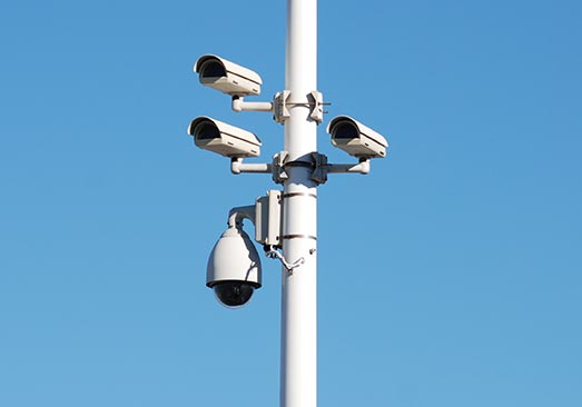 camera de surveillance dans l' Essonne